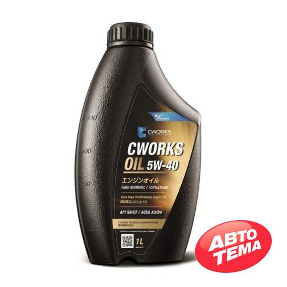 Купить Моторное масло CWORKS OIL ACEA A3 / B4 5W-40 CF (1л)