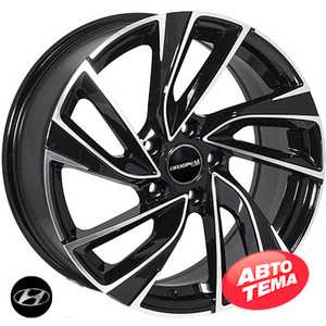 Купити Легковий диск ZN 5481 BMF R17 W7 PCD5x114.3 ET40 DIA67.1