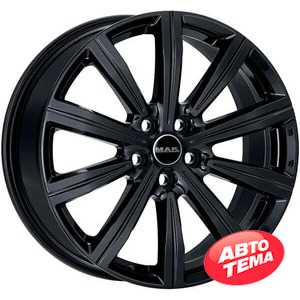 Купити Легковий диск MAK BIRMINGHAM GLOSS BLACK R19 W8 PCD5X108 ET45 DIA63.4