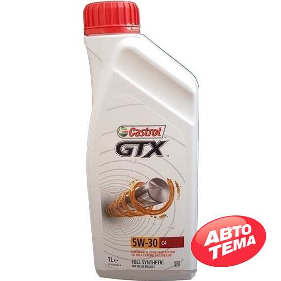 Купить Моторное масло CASTROL GTX C4 5W-30 (1л)