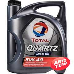 Купить Моторное масло TOTAL QUARTZ INEO C3 5W-40 (5л)