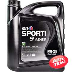 Купити Моторне мастило ELF SPORTI 9 A5/B5 5W-30 (5л)