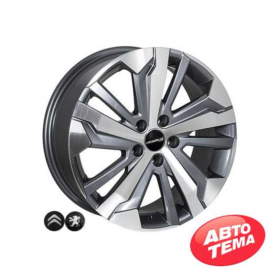 Купити Легковий диск ZW BK5837 GP R17 W7 PCD5x108 ET23 DIA65.1