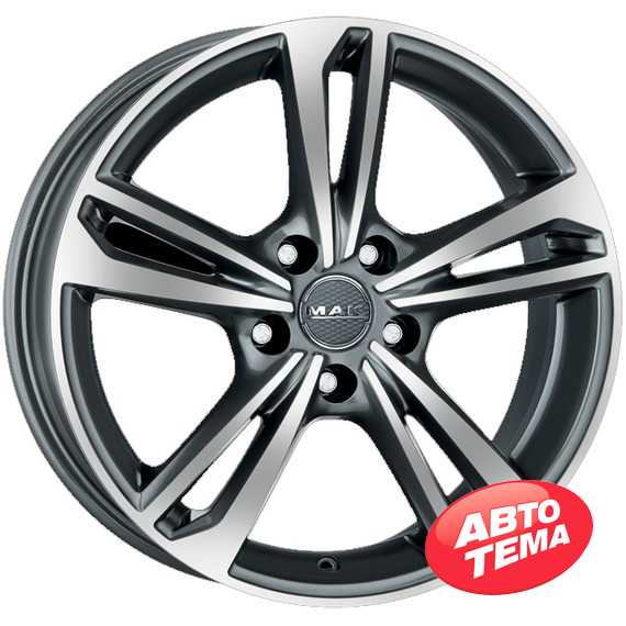 Купити Легковий диск MAK EMBLEMA GUN MET MIRROR FACE R17 W7 PCD5x108 ET50 DIA72