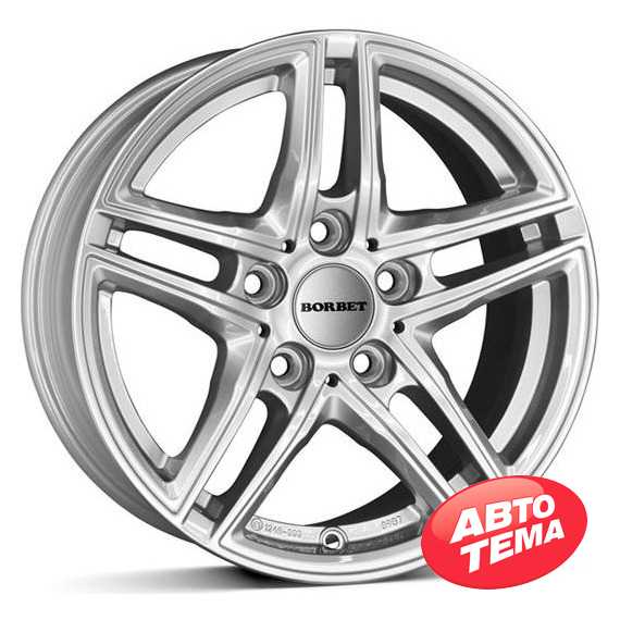 Купити BORBET XR brilliant silver R17 W7.5 PCD5x112 ET29 DIA66.6