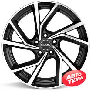 Купити Легковий диск MAK KASSEL BLACK MIRROR R19 W8.5 PCD5x112 ET20 DIA66.45
