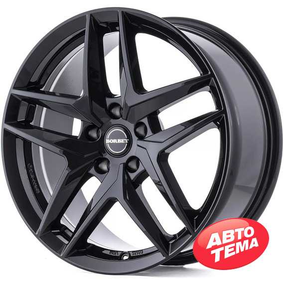 Купити Легковий диск BORBET Z BLACK GLOSSY R17 W7.5 PCD5x112 ET36 DIA66.5