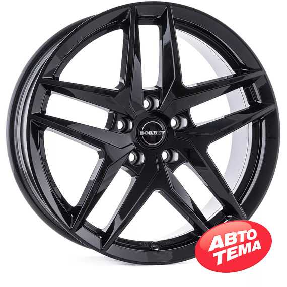 Купити Легковий диск BORBET Z BLACK GLOSSY R17 W7.5 PCD5x112 ET36 DIA66.5