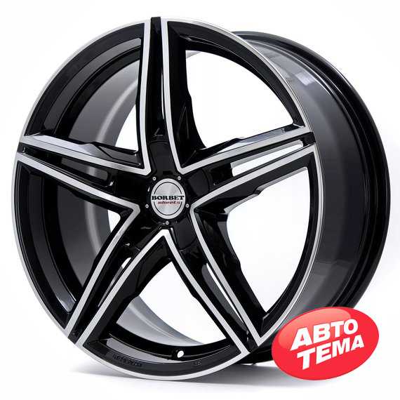 Купить Легковой диск BORBET XRS BLACK POLISHED GLOSSY R19 W8.5 PCD5x112 ET40 DIA72.6