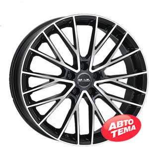 Купити Легковий диск MAK SPECIALE BLACK MIRROR R20 W8.5 PCD5x112 ET25 DIA66.45