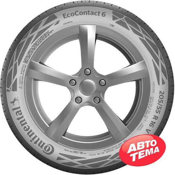 Купить Летняя шина CONTINENTAL EcoContact 6 245/50R19 105W XL