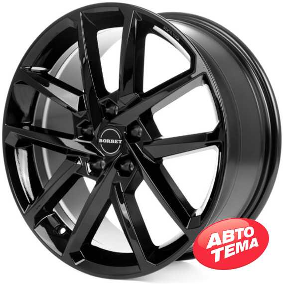 Купити Легковий диск BORBET N Black Glossy R17 W6.5 PCD5x112 ET38 DIA57.1