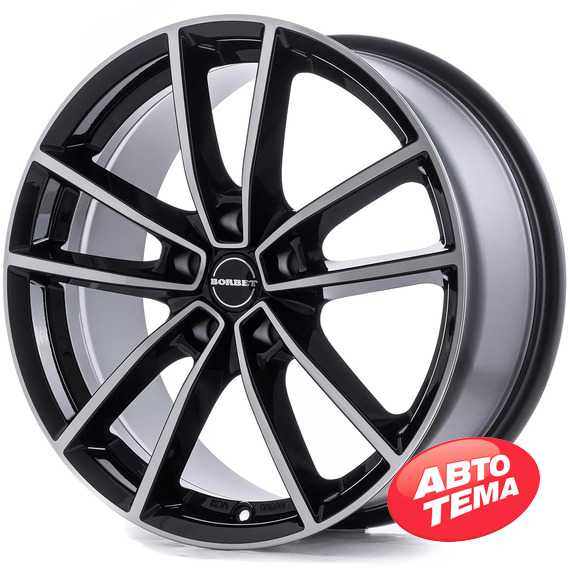 Купить Легковой диск BORBET W BLACK POLISHED GLOSSY R18 W8 PCD5x114.3 ET40 DIA72.5