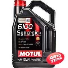 Купити Моторнa оливa MOTUL 6100 Synergie Plus 10W-40 (4 літри) 839441/109463