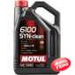Купить Моторное масло MOTUL 6100 SYN-clean 5W-40 (5 литров) 854251/107943