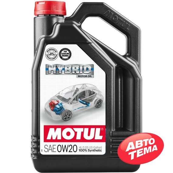 Купить Моторное масло MOTUL Hybrid 0W-20 (4 литра) 333107/107142
