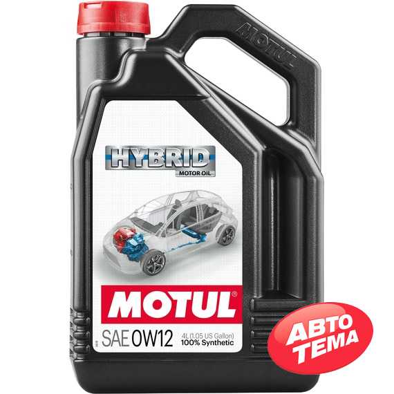 Купити Моторнa оливa MOTUL Hybrid 0W-12 (4 літри) 333307/107152