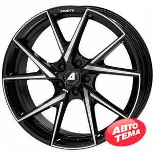 Купить Легковой диск ALUTEC ADX.01 Diamond Black Front Polished R18 W8.5 PCD5x112 ET30 DIA70.1