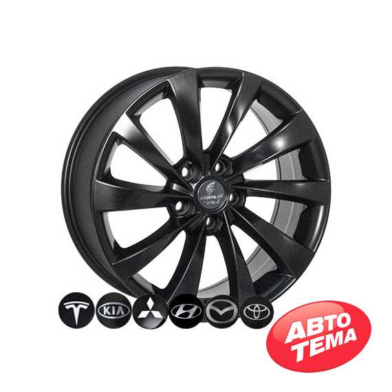 Купити Легковий диск ZW BKY0001 MATTBLACK R19 W8.5 PCD5x114.3 ET40 DIA67.1