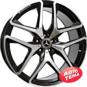 Купить Легковой диск REPLICA MR5430 Black Machine Face R21 W10.0 PCD5x112 ET46 DIA66.6