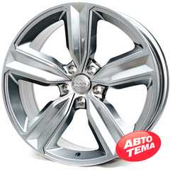 Купить Легковой диск REPLICA Audi R1093 Gunmetal R18 W8 PCD5x112 ET40 DIA66.6