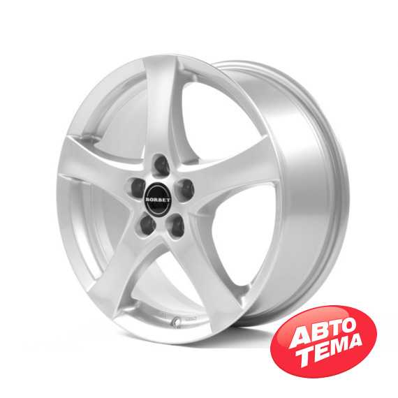 Легковой диск BORBET F BRILLIANT SILVER - Интернет магазин резины и автотоваров Autotema.ua