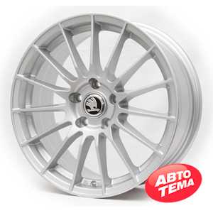 Купить Легковой диск REPLICA Skoda 3309 Silver R17 W7.5 PCD5x112 ET40 DIA73.1