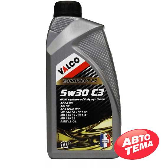 Купити Моторна олива VALCO E-PROTECT 2.7 5W-30 C3 (1л) (PF006869)