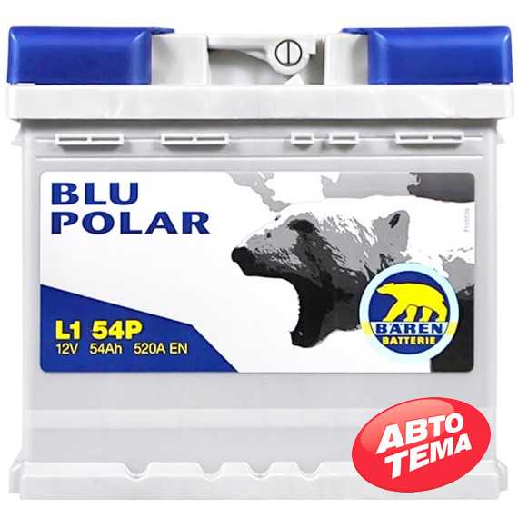 Купить Аккумулятор BAREN Blu polar 54Аh 540А R Plus