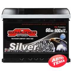 Купити Аккумулятор SZNAJDER Silver 60Ah 600A R plus (L2)