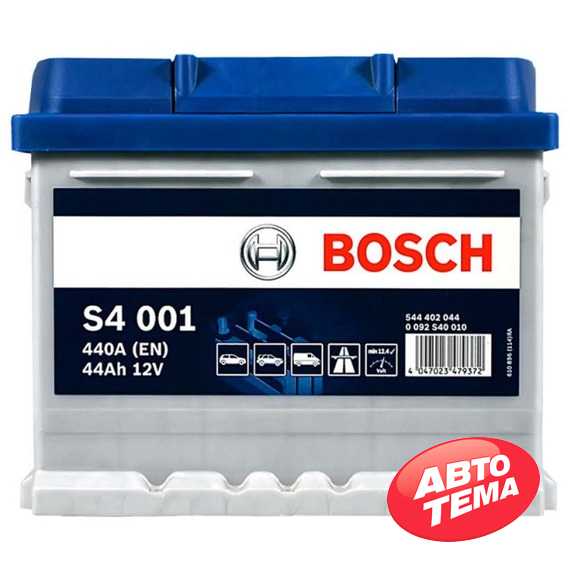 Аккумулятор BOSCH (S40 010) (LB1) - Интернет магазин резины и автотоваров Autotema.ua