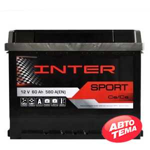 Купити Акумулятор INTER Sport 60Ah 580A L Plus (L2)