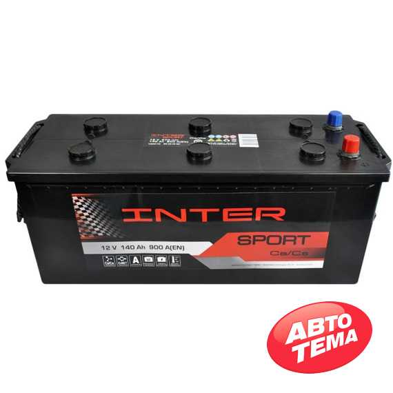 Аккумулятор INTER Sport - Интернет магазин резины и автотоваров Autotema.ua