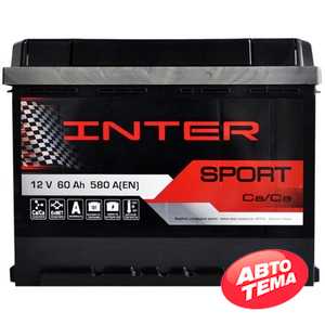 Купить Аккумулятор INTER Sport 60Ah 580A R Plus (L2)