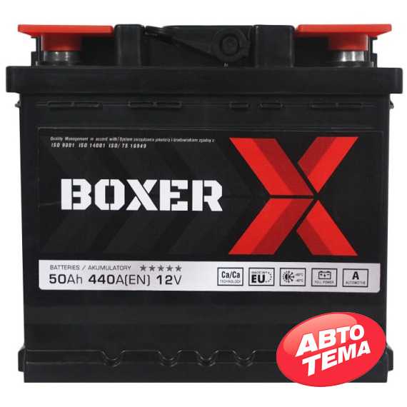 Аккумулятор BOXER (545 88) (LB1) - Интернет магазин резины и автотоваров Autotema.ua