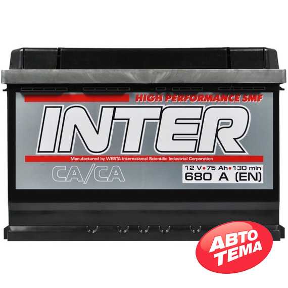 Купити Аккумулятор INTER high performance 75Ah 680A R+