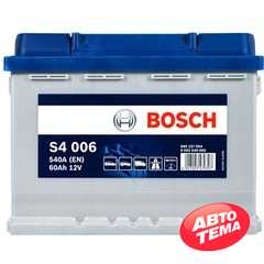Купить Аккумулятор BOSCH (S40 060) (L2) 60Ah 540A L Plus