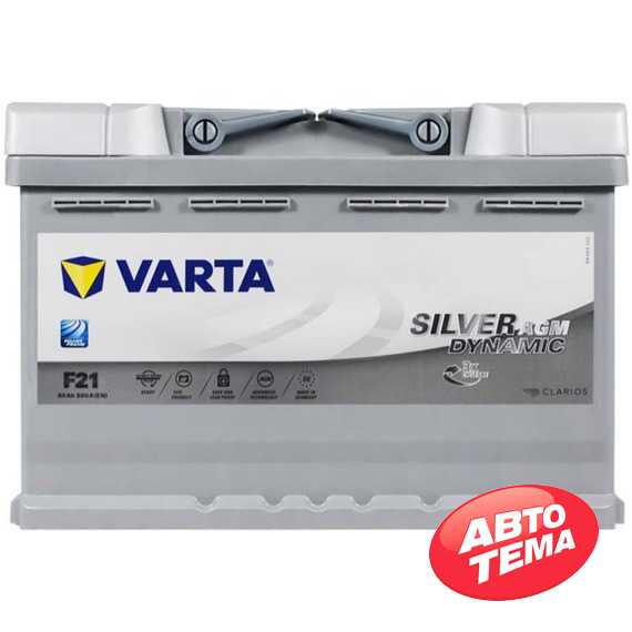 Купити Акумулятор VARTA Silver Dynamic AGM (F21) 6СТ-80 580901080