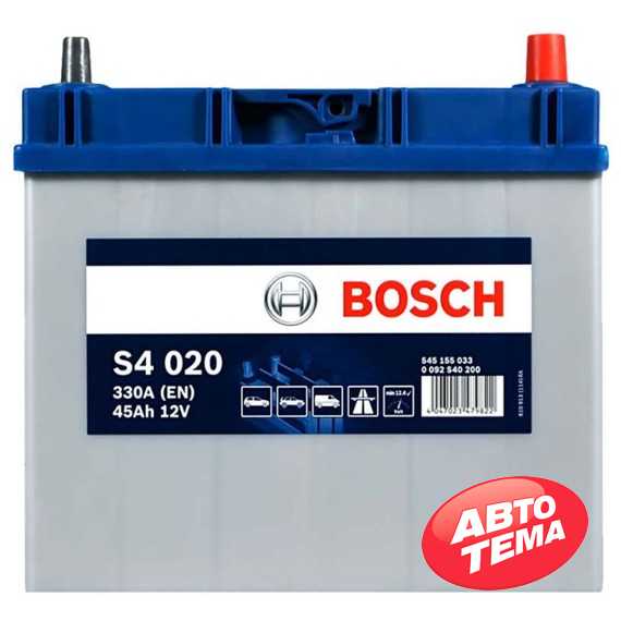 Аккумулятор BOSCH (S40 200) (B24) - Интернет магазин резины и автотоваров Autotema.ua