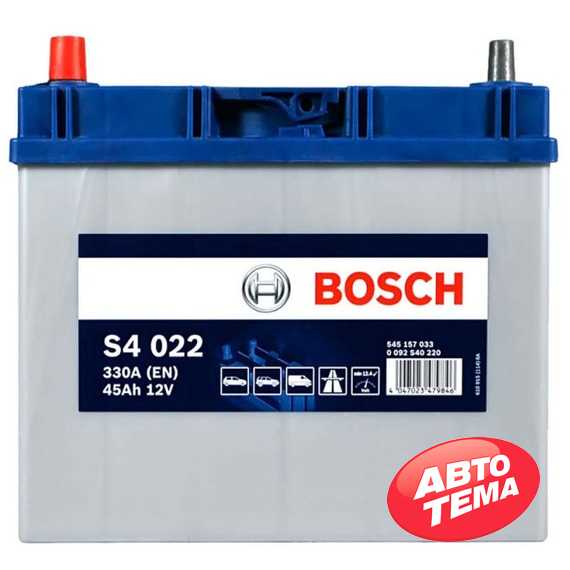 Аккумулятор BOSCH (S40 220) (B24) - Интернет магазин резины и автотоваров Autotema.ua