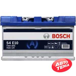 Купити Аккумулятор BOSCH EFB (S4E 100) (LB4) 75Ah 730A R+