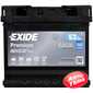 Купить Аккумулятор EXIDE Premium (EA530) 53Аh 540Ah R+