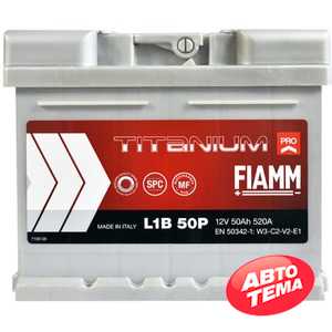 Купити Аккумулятор FIAMM Titanium Pro 6СТ-50 R+ (L1B)