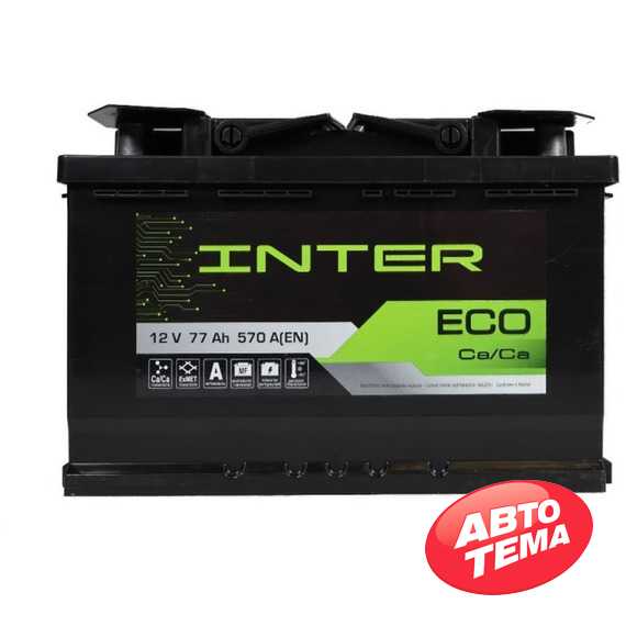 Аккумулятор INTER Eco - Интернет магазин резины и автотоваров Autotema.ua