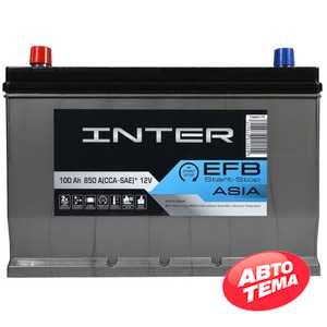 Купити Аккумулятор INTER EFB Premium Asia 6СТ-100 R+ EFB (D31)
