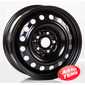 Купить Легковой диск KAPITAN Black R15 W6 PCD4x100 ET43 DIA56.6