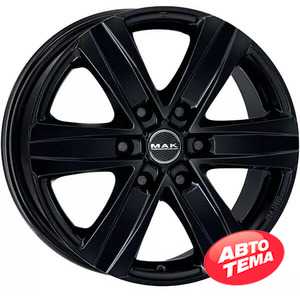 Купити Легковий диск MAK STONE6 GLOSS BLACK R18 W8 PCD6x139.7 ET15 DIA106.1