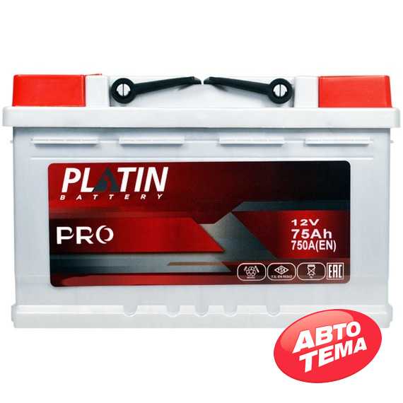 Купити Аккумулятор PLATIN Pro MF 6СТ-75 L+ (L3В)