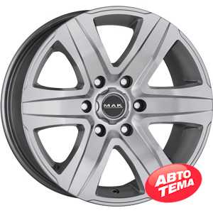 Купити Легковий диск MAK STONE6 SILVER R18 W8 PCD6x139.7 ET15 DIA106.1