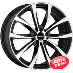 Купити Легковий диск MAK WOLF BLACK MIRROR R18 W7.5 PCD5x114.3 ET40 DIA60.1